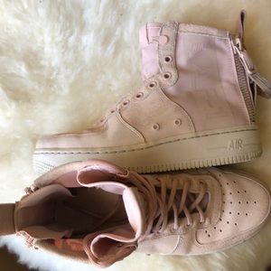 Pink Nike AF-1s